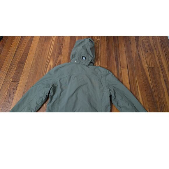 Carhartt For Women Beige Windbreaker Jacket Size XS - Picture 6 of 7